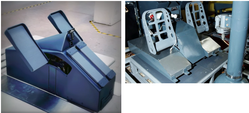 Pedais do Airbus e do Boeing