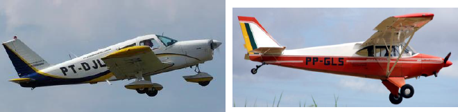 Configurações de trem de pouso